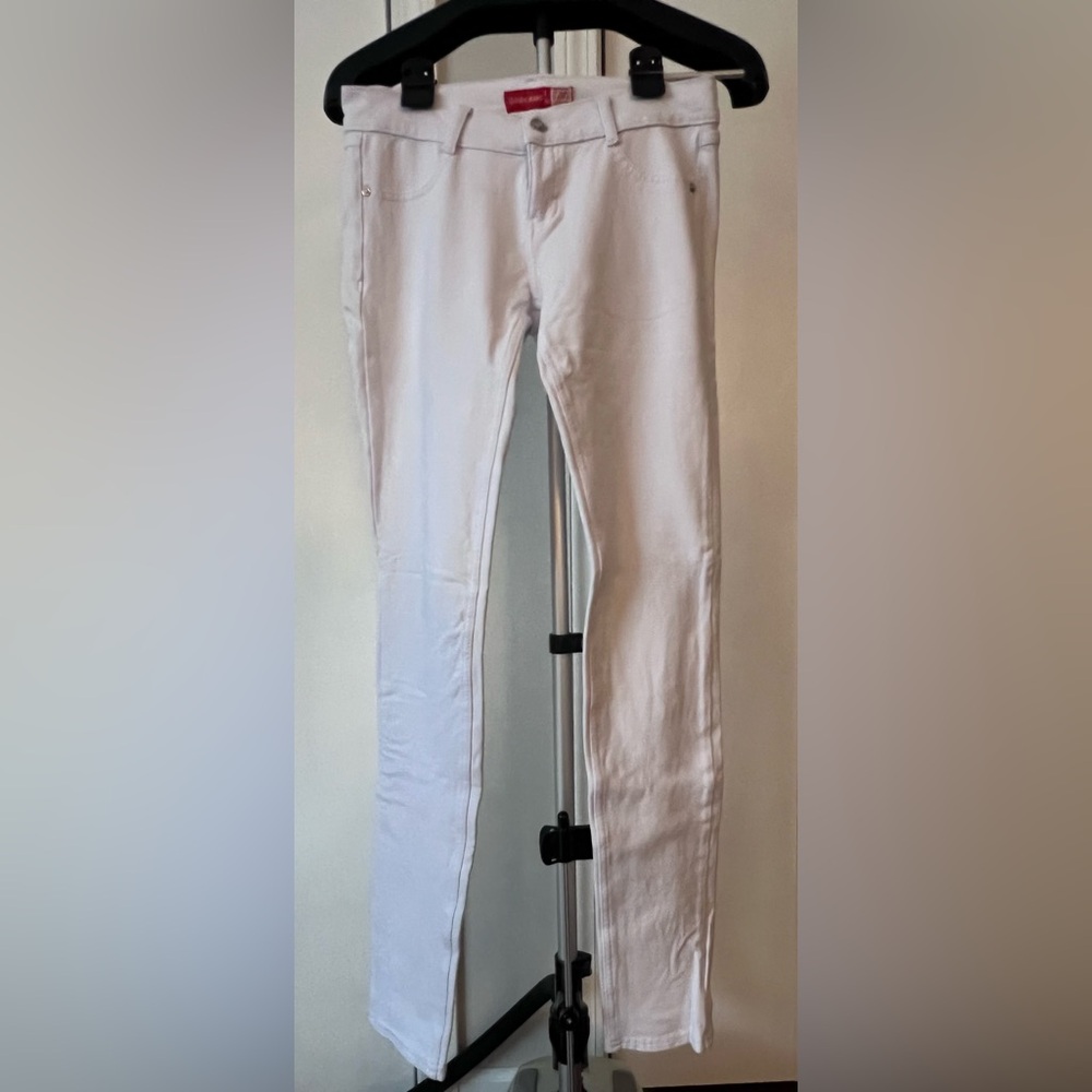 Women’s White Skinny Stretchy Pants